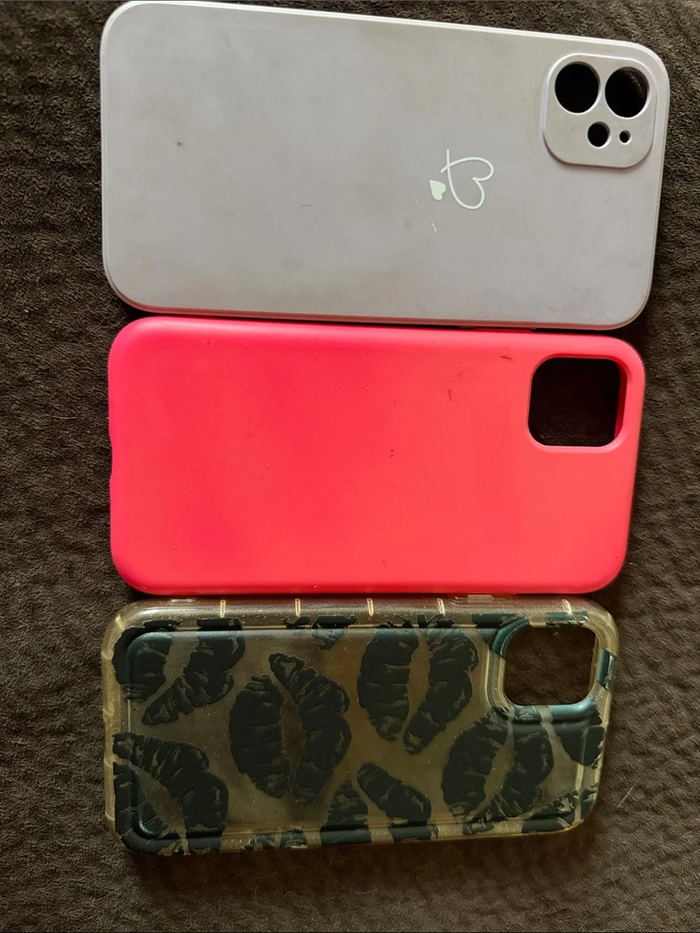 Assortment of iPhone 11 cases
